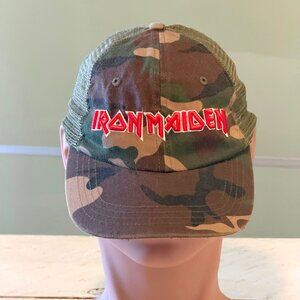Iron Maiden Camo Trucker hat